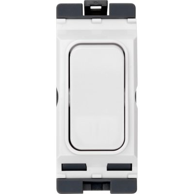 White 20A Emerg Key Grid Switch