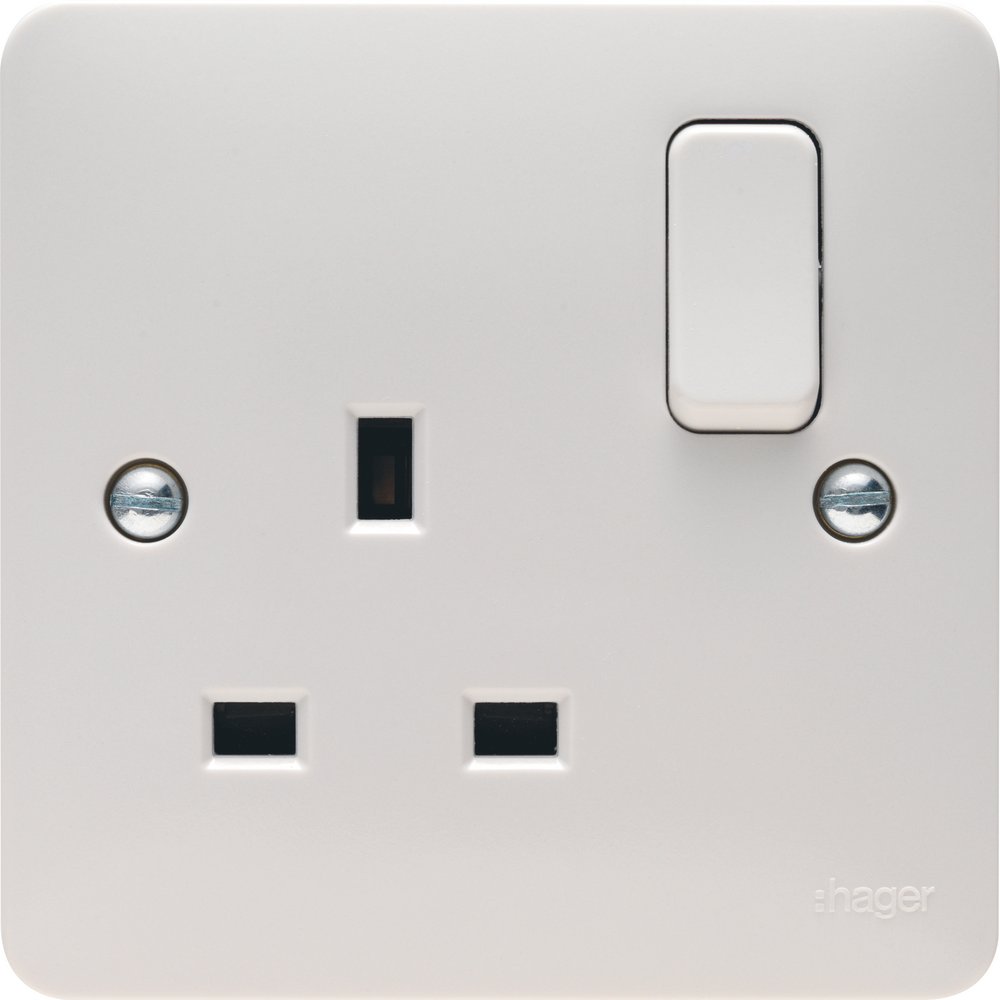 2 Gang Switched Socket